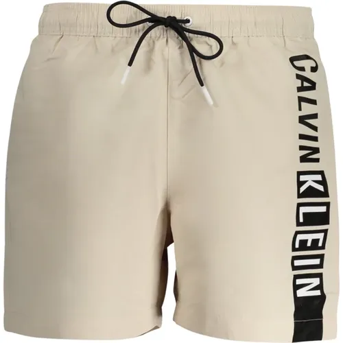 Mens Swim Boxer with Slip , male, Sizes: S, M, 2XL, L, XL - Calvin Klein - Modalova