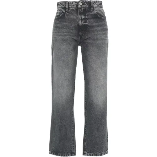 Graue Jeans Aw24 für Frauen , Damen, Größe: W27 - Icon Denim - Modalova