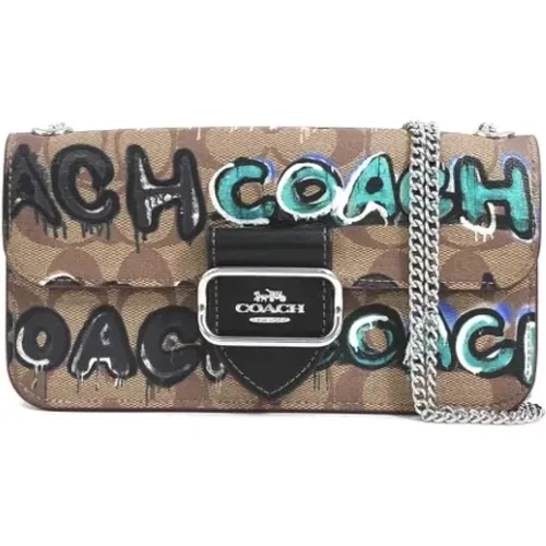 Pre-owned Cross Body Bags, female, , Size: ONE SIZE Pre-owned Leather shoulder-bags - Coach Pre-owned - Modalova