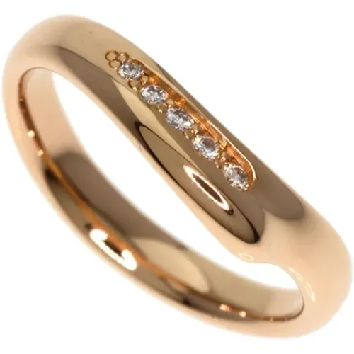 Pre-owned Jewellery, female, , Size: ONE SIZE Pre-owned Rose Gold rings - Tiffany & Co. Pre-owned - Modalova