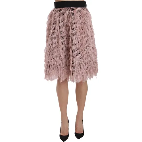 Midi Skirts , Damen, Größe: L - Dolce & Gabbana - Modalova