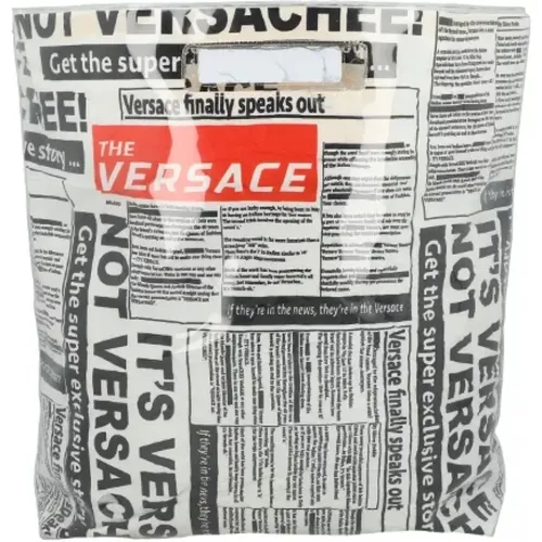 Pre-owned Tote Bags, female, , Size: ONE SIZE Pre-owned Fabric totes - Versace Pre-owned - Modalova