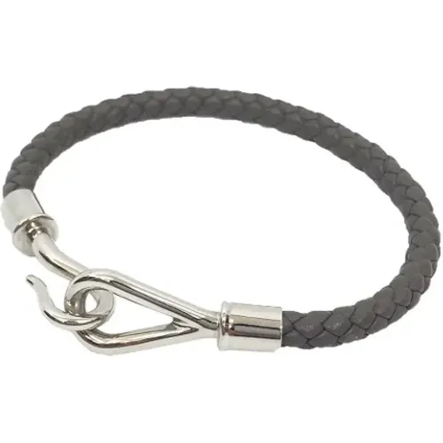 Pre-owned Jewellery, female, , Size: ONE SIZE Pre-owned Leather bracelets - Hermès Vintage - Modalova