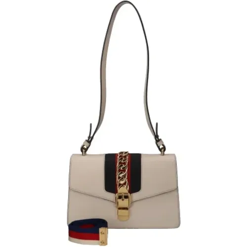 Pre-owned Gucci Leather Shoulder Bag , female, Sizes: ONE SIZE - Gucci Vintage - Modalova