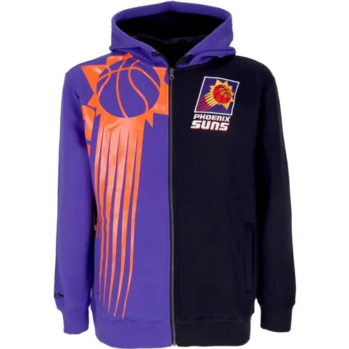 Zip-throughs, male, , Size: M NBA Phoenix Suns Zip Hoodie - Mitchell & Ness - Modalova