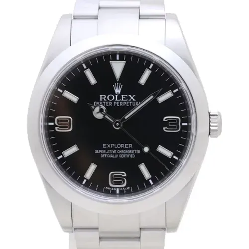 Pre-owned Metal watches , male, Sizes: ONE SIZE - Rolex Vintage - Modalova