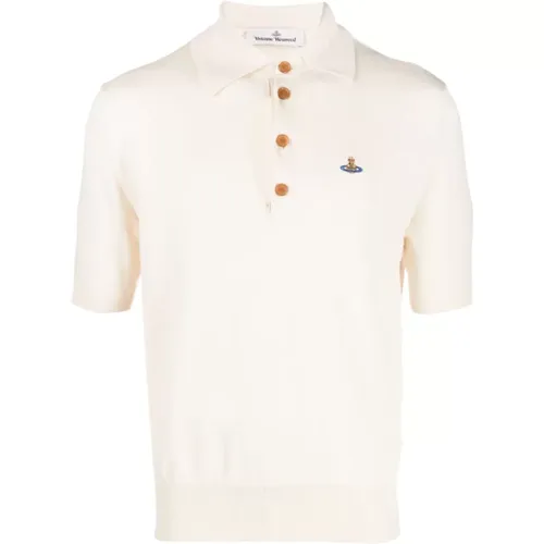 Ripped Polo Shirt , male, Sizes: M - Vivienne Westwood - Modalova