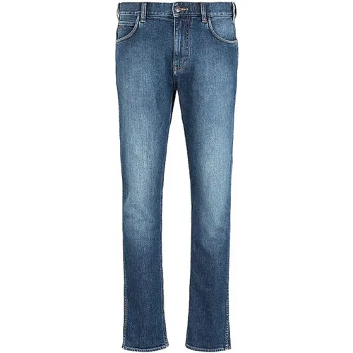 Slim Fit Denim Jeans Model 3D1J16-1D12Z , Herren, Größe: W34 - Emporio Armani - Modalova