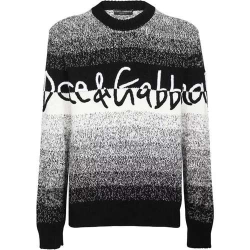 Men's Clothing Sweater Black Aw23 , male, Sizes: S - Dolce & Gabbana - Modalova