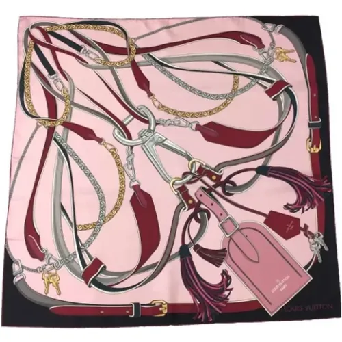 Pre-owned Scarves, female, , Size: ONE SIZE Pre-owned Silk scarves - Louis Vuitton Vintage - Modalova