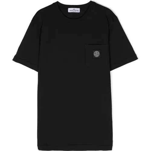 Jersey T-shirt with Pocket , male, Sizes: 7XL, 5XL - Stone Island - Modalova