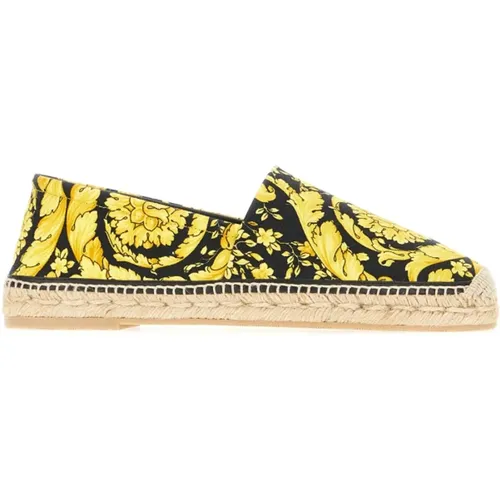 Espadrilles, male, , Size: 8 US Espadrilles - Versace - Modalova