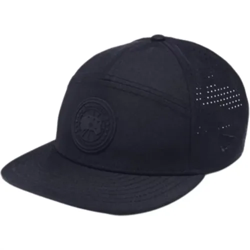 Trucker Cap with Laser Cut Perforations , male, Sizes: ONE SIZE - Canada Goose - Modalova