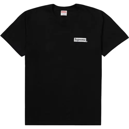 Exklusive Klassische Tee Schwarz , Herren, Größe: L - Supreme - Modalova