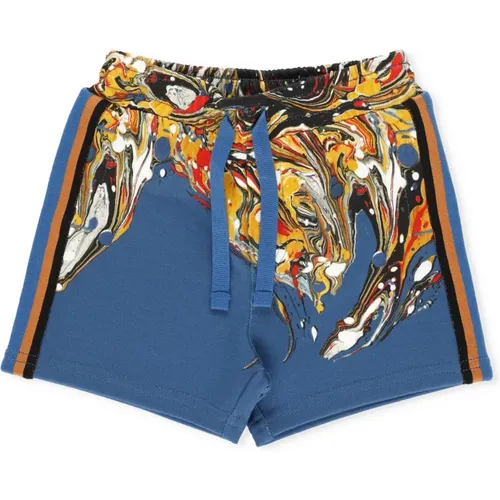 Bermuda-Shorts mit Marmormuster - Dolce & Gabbana - Modalova