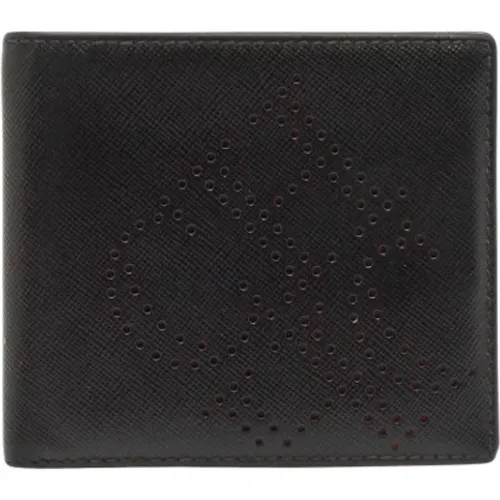 Pre-owned Wallets, male, , Size: ONE SIZE Pre-owned Leather wallets - Carolina Herrera Pre-owned - Modalova