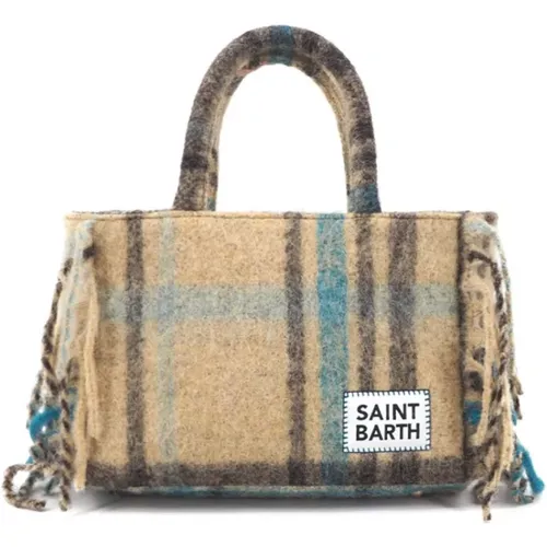 Winter Fringe Colette Bag , female, Sizes: ONE SIZE - MC2 Saint Barth - Modalova