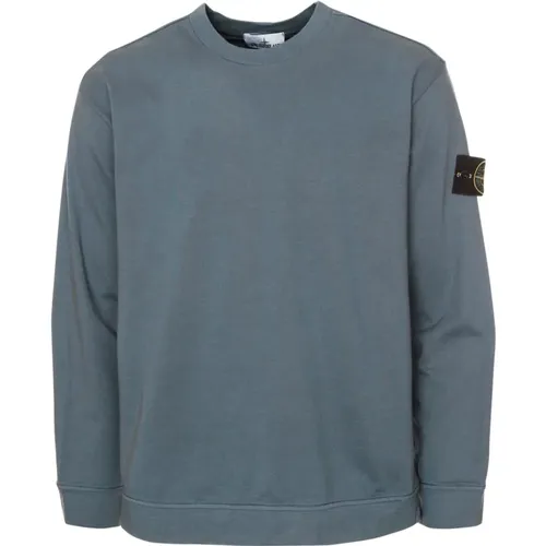 Lightweight Sweatshirt with Round Neck , male, Sizes: M, XL - Stone Island - Modalova