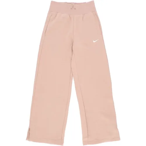 Fleece Wide-leg Sportswear Hose , Damen, Größe: L - Nike - Modalova