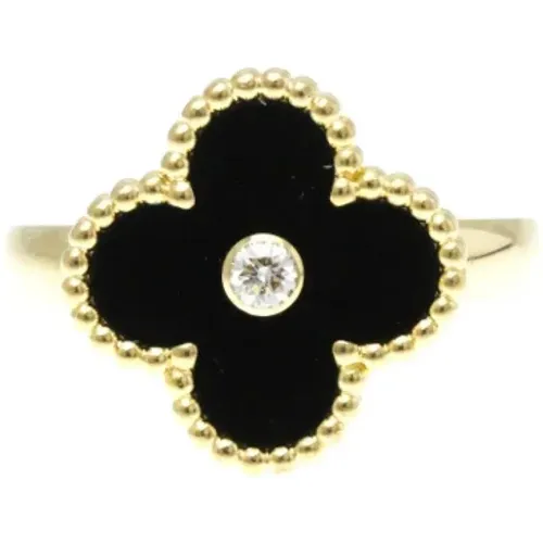 Pre-owned Jewellery, female, , Size: ONE SIZE Pre-owned Gold rings - Van Cleef & Arpels Pre-owned - Modalova