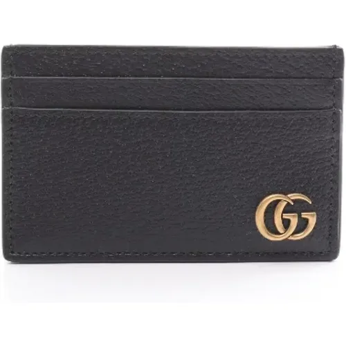 Pre-owned Wallets, male, , Size: ONE SIZE Pre-owned Leather wallets - Gucci Vintage - Modalova