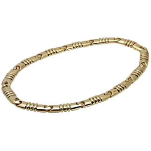 Pre-owned Jewellery, female, , Size: ONE SIZE Pre-owned Gold necklaces - Bvlgari Vintage - Modalova