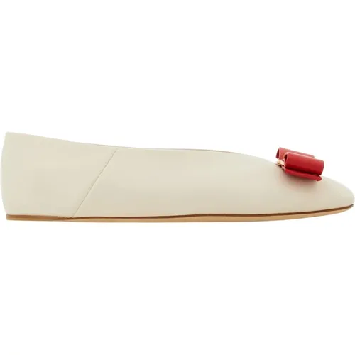 Ballerinas, female, , Size: 6 US Varina Ballerina Flats - Ferragamo - Modalova