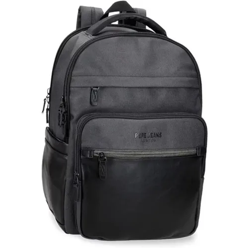 Backpack with Laptop and Tablet Compartments , unisex, Sizes: ONE SIZE - Pepe Jeans - Modalova