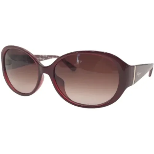 Pre-owned Accessories, female, , Size: ONE SIZE Pre-owned Glass sunglasses - Salvatore Ferragamo Pre-owned - Modalova