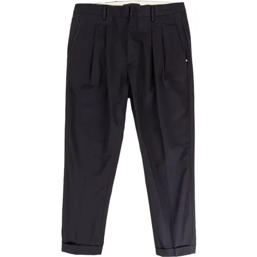 Elegant Cotton Chino Pants , male, Sizes: S - Liu Jo - Modalova