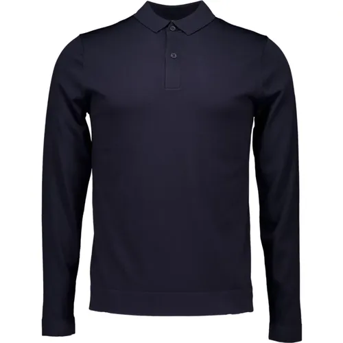 Dunkelblaues Polo-Shirt , Herren, Größe: M - Genti - Modalova