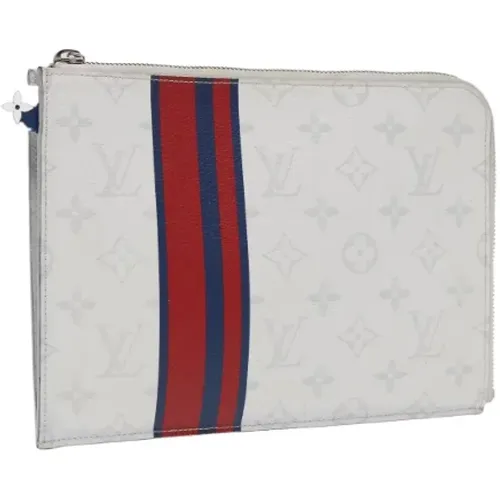 Pre-owned Canvas clutches , female, Sizes: ONE SIZE - Louis Vuitton Vintage - Modalova