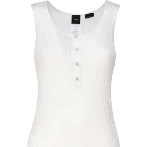 Cotton Blend Sweater , female, Sizes: L - pinko - Modalova