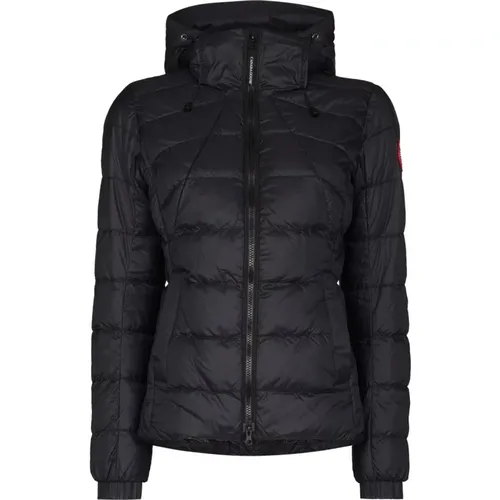 Abbott Hooded Puffer Coat , female, Sizes: M - Canada Goose - Modalova