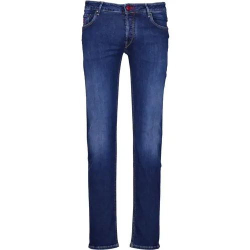 Jeans , male, Sizes: W35, W38, W40 - Hand Picked - Modalova