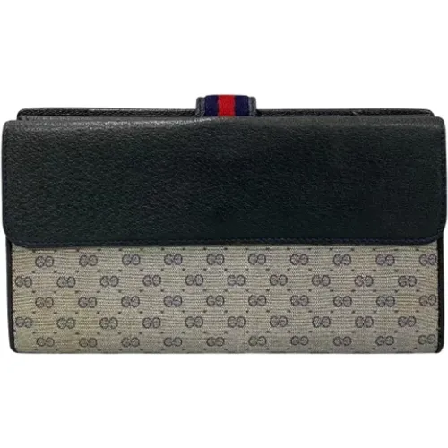 Pre-owned Leather wallets , female, Sizes: ONE SIZE - Gucci Vintage - Modalova