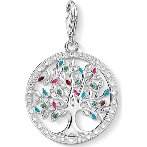 Tree of Love Charm Pendant , female, Sizes: ONE SIZE - Thomas Sabo - Modalova