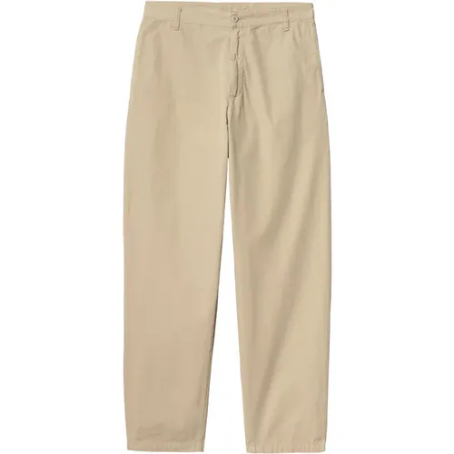 Cropped Trousers, male, , Size: W29 Calder Pant - Carhartt WIP - Modalova