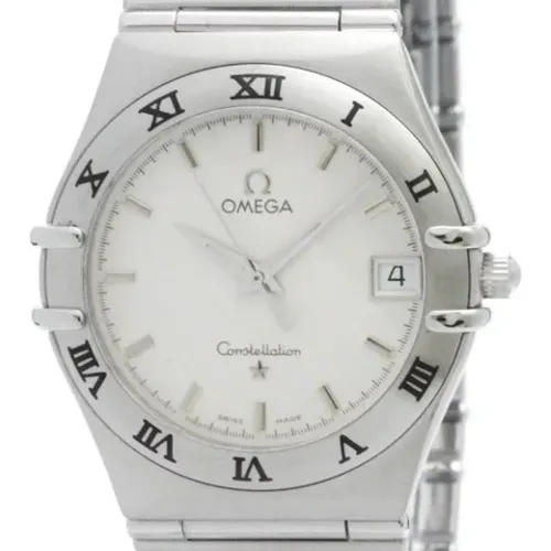 Pre-owned Watches, male, , Size: ONE SIZE Pre-owned Stainless Steel watches - Omega Vintage - Modalova