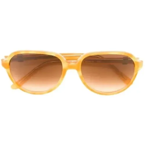 Pre-owned Accessories, female, , Size: ONE SIZE Pre-owned Acetate sunglasses - Yves Saint Laurent Vintage - Modalova