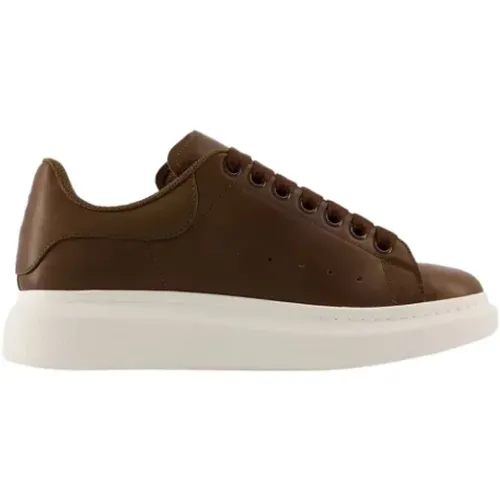 Leather sneakers , female, Sizes: 4 UK, 7 UK, 5 UK - alexander mcqueen - Modalova