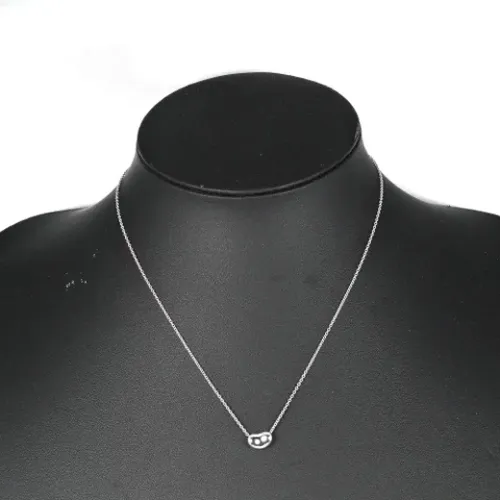 Pre-owned Jewellery, female, , Size: ONE SIZE Pre-owned Silver necklaces - Tiffany & Co. Pre-owned - Modalova