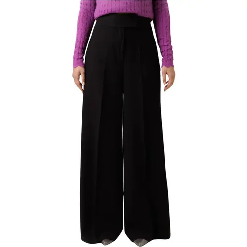 High Waist Wide Leg Pants , female, Sizes: L, M - Aaiko - Modalova