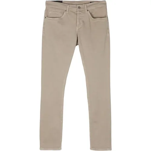 Slim-fit Jeans , male, Sizes: W34, W30 - Dondup - Modalova