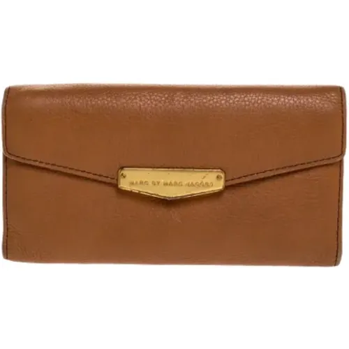 Pre-owned Wallets, female, , Size: ONE SIZE Pre-owned Leather wallets - Marc Jacobs Pre-owned - Modalova