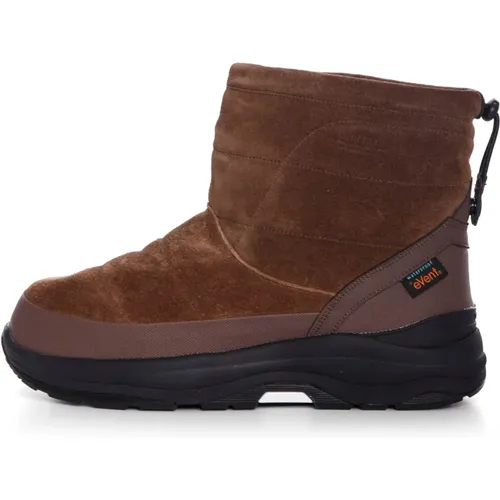 Wildleder Winterstiefel mit Thinsulate-Technologie , Herren, Größe: 42 EU - Suicoke - Modalova