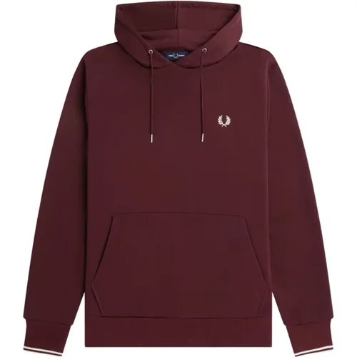 Hoodies, female, , Size: XL Comfortable and Stylish Women`s Hoodie - Fred Perry - Modalova