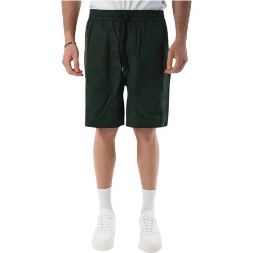 Bermuda-Shorts aus Viskose mit lockerer Passform , Herren, Größe: XL - Department Five - Modalova