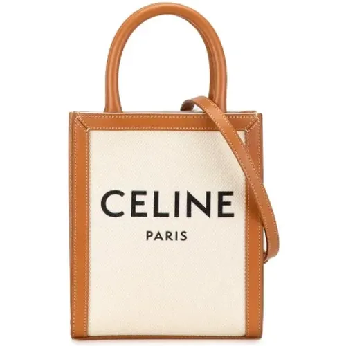 Pre-owned Handbags, female, , Size: ONE SIZE Pre-owned Canvas celine-bags - Celine Vintage - Modalova