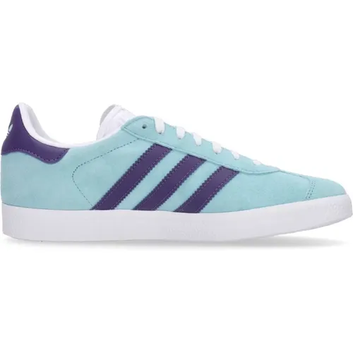 Sneakers, male, , Size: 13 US Clear Aqua Sneaker Gazelle Purple White - Adidas - Modalova